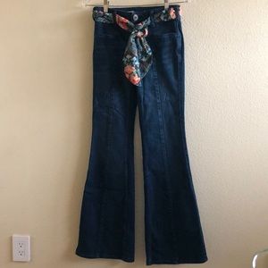 Anthropologie Pilcro Ultra High-Rise Bootcut Jeans